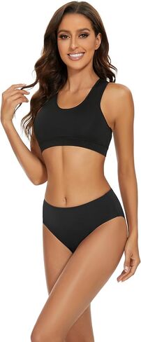 Period Swimwear Leakproof Menstrual Bikini Waterproof Bottom UPF 50+ Swim Brief Light Flow - Teens Girls Women in Kuwait