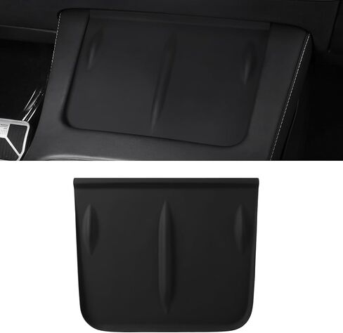 BASENOR 2025 Upgrade Tesla Model Y Model 3 Center Console Wireless Charger Mat Silicone Cover Wireless Charging Phone Pad for Tesla Interior Accessories (Not Suitable for 2024 Model 3) in Kuwait