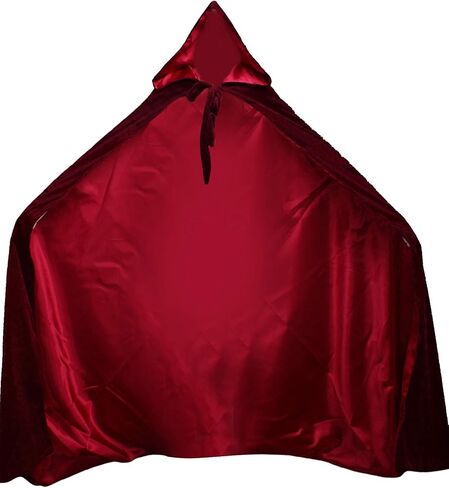 Velvet Renaissance Medieval Cloak Cape Lined with Satin in Saudi Arabia