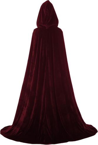 Velvet Renaissance Medieval Cloak Cape Lined with Satin in Saudi Arabia