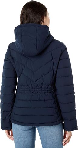 Tommy Hilfiger Hooded Packable Jacket Navy MD (US 8-10) in Saudi Arabia