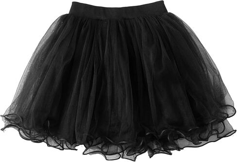 Jastore Girls Tutu Skirts Layered Tulle Princess Dresses for Toddler Girls Birthday Dance Party Supplies in Kuwait