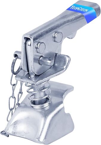 Trailer Coupler Latch with Chain Fits 2'' 5000Lbs Zinc-Plated in Kuwait