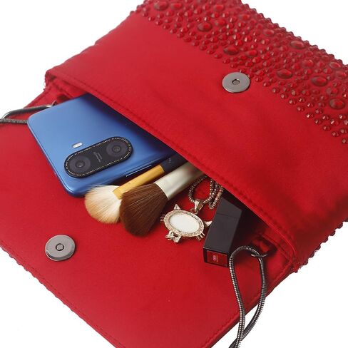 Evening Clutch Purses for Women Ladies Sparkling Wedding Crystal Rhinestone Bag in Saudi Arabia