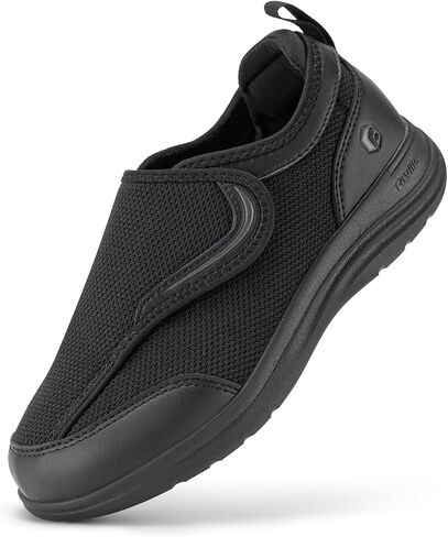 FitVille Diabetic Shoes for Women Wide Width with Arch Support, Fully Adjustable Straps Extra Wide Shoes for Women in Saudi Arabia