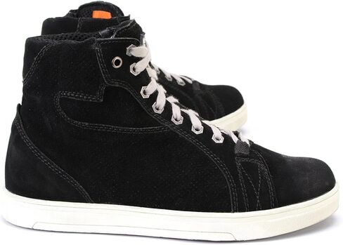 Milwaukee Leather MBM9106 Men's Premium Black Suede Leather Reinforced Street Riding Shoes w/Ankle Support - 10.5 in Kuwait