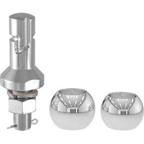 CURT 41782 1-7/8 and 2-Inch Chrome Steel Switch Ball Set, Up to 6,000 lbs. GTW