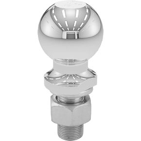 CURT 40067 Chrome Trailer Hitch Ball, 7,500 lbs, 2-5/16-Inch Diameter, 1 x 2-1/8-Inch Shank
