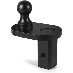 GNXA4085، كرة أوفست مقاس 4 بوصات متوافقة مع وصلات مقطورة B&W Turnoverball Gooseneck، موسع كرة وصلة Gooseneck شديدة التحمل | 20000 رطل GTW/ 5000 رطل VTW، كرة بقطر 2-5/16 بوصة