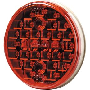 Maxxima M42320R Red 4" Round Stop/Tail/Turn Light