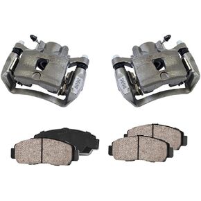 Callahan Rear Brake Kit For Mitsubishi Eclipse Galant Replacement Calipers and Ceramic Brake Pads