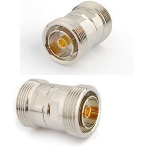 RF coaxial coax adapter 7/16 DIN female-female connector