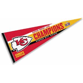 Chiefs Super Bowl 2024 Champions Full Size Large Pennant