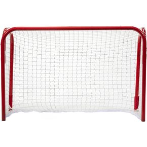 Franklin Sports Street Hockey Goal - Floorball - Pond Hockey - Steel Hockey Goal - 3' x 2' Folding Goal - Great for Kids!