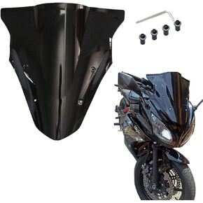 New Windscreen Windshield Screen for Kawasaki ER-6f EX-6 Ninja 650 2012 2013 2014 2015 2016 Come with Bolts and Screws