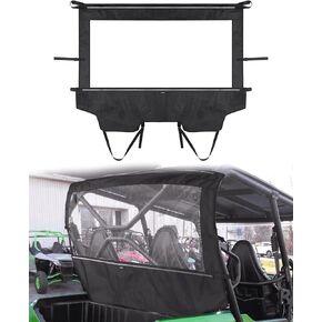 KEMIMOTO UTV Back Windshield Compatible with Teryx Soft Full Rear Window Compatible with KAWASAKI TERYX 4 800 2013-2022 2023 2024 Clear Dust Stopper Dustproof Rainproof Panel Accessories