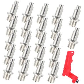 1 Set Shoe Spikes Outdoor Accessories Outdoor Sprinting Shoes Nails Shoes Replacement Spikes High Jump Spikes Nails for Shoes Track Miss Sporting Goods Steel Golf Shoes
