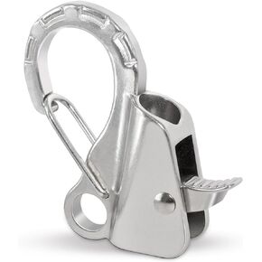 Boat Anchor Hook Sliding Hook,Easy to Use Knotless Anchor System with Quick Release,Stainless Steel Boat Anchor Hook Clips for 3/8" - 5/8" Boat Anchor Rope Jet Skis PWCs Pontoon Jon Boat,Hold 8500 lbs