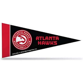 NBA Atlanta Hawks 4-Inch by 9-Inch Classic Mini Pennant Décor