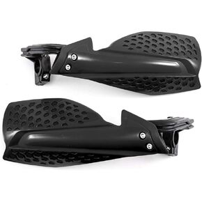 واقي اليد للدراجة النارية Evomosa Universal 7/8 بوصة 22 مم Motocross Handguard (أسود-أسود) in Saudi Arabia