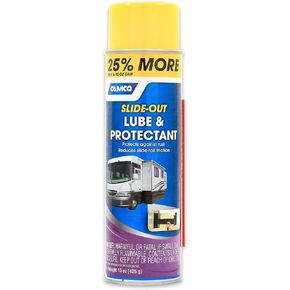 Camco Slide Out Lube - For Metal Parts, Rollers, Door Hinges and Brake Parts - For RVs, Boats, Cars and More - 15 oz (41105)