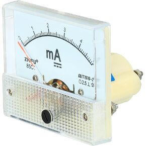 YOKIVE Analog Panel Ammeter, 85C1 Ampere Meter Current Tester, Great for Office, Art, Home, Daily Use (DC 0-5mA) in Kuwait