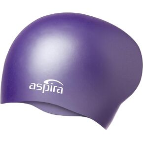 Aspira Silicone Swim Cap for Long Hair. Unisex Adult Size, One Size Fits Most. in Kuwait