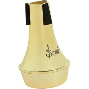 1pc Trumpet Mute Brass Mini Accessories Trumpet Accessories Trumpet Cup Mute Trumpet Muffler Trumpet Supplies Trompette Silencer Practice Silencer Beginner Trumpet Mute
