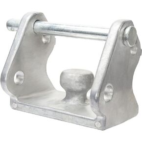 Trailer Hitch Lock, Trailer Lock with Pin, Aluminium Trailer Coupler Lock, Trailer Ball Lock Fits Over 2" to 2-5/16" Couplers, Heavy-Duty Trailer Tongue Lock, 1 Pack