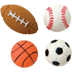 Raymond Geddes Sports Ball Pencil Erasers (Pack of 48)