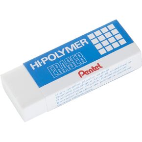Pentel Hi Polymer Eraser ZEH-10 for Use on Paper 65 x 25 x 12 cm