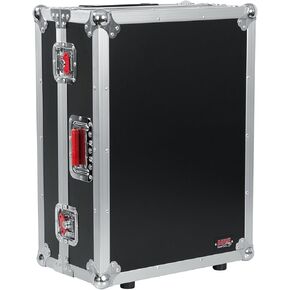 Gator Cases G-TOUR ATA Style Road Case - Custom Fit for Allen and Heath QU16 Mixer with Built in Wheels and Retractable Tow Handle; (G-TOURQU16)