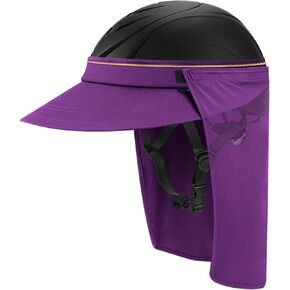 Tontron Removable Helmet Visor |Helmet Sunshade with Removable Neck Flap