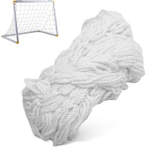 Soccer Net 12x6, Kids Soccer Net for Replacement Goal Net and Soccer Goal Straps, Fit 6' X 4', 8' X 6', 12' X 6', 24' X 8' Goal Net (8X6FT)