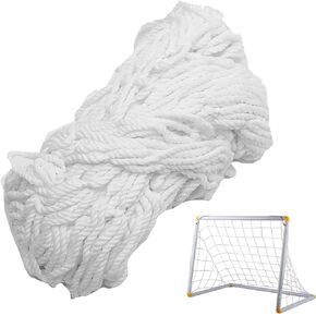 Soccer Goal Net, Durable Soccer Post Nets, Football Training Nets Replacement Full Size for Backyard Practice Training Goals 6X4ft,8X6ft,12X6ft,24X8ft