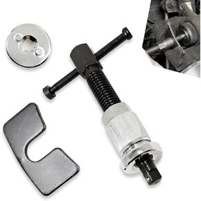 jokormo 1 PC Car Brake Caliper Tool, Durable Waterproof Metal Vehicle Rear Brake Caliper Tool Replacement, Universal High-Precision Automotive Brake Piston Compressor Tool Accessories (Silver)