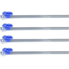 320 Slide Cutter-4 Pcs Self-Adhesive Two-Way Sliding Cutter, Suitable for 12.5 inches Wide Plastic Wrap, Aluminum foil Paper, Barbecue Paper, Baking Paper, etc. (320 Slide Cutter-4 Pcs)
