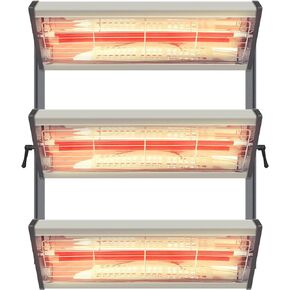 مصباح معالجة الطلاء بالأشعة تحت الحمراء للخبز - مصباح تجفيف الطلاء بالأشعة تحت الحمراء قصير الموجة 3000 وات 110 فولت لأنظمة معالجة رذاذ السيارة in Kuwait