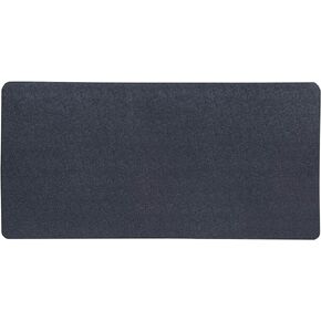 MotionTex Exercise Equipment Mat for Under Treadmill, Rowing Machine, Elliptical Machine, Fitness Equipment, Home Gym Floor Protection, 30" x 66", Black