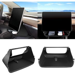 درج تنظيم وحدة التحكم المركزية من Tesla Model 3 Model Y، صندوق منظم تخزين أسفل الشاشة متوافق مع ملحقات Tesla Model 3 Model Y 2024 2023 2022 2021 in Kuwait