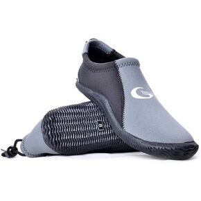 Dive Boots Men - 3MM Neoprene Wetsuit Scuba Diving Booties Fin Booties Quick-Dry Anti-Slip Water Sports Boot for Adult Women in Kuwait