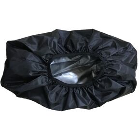 Oslimea Winch Cover Waterproof, 420D Heavy Duty Dust-proof Winch Protection Cover, Weather Resistant Winches Cover for Electric Winches 8000-15000 lbs, Black