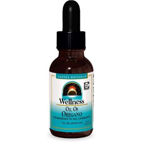Source Naturals Wellness Oil of Oregano, Standardized to 70% Carvacrol, Non GMO - 0.4 Fluid oz - may provide support to The immune system*