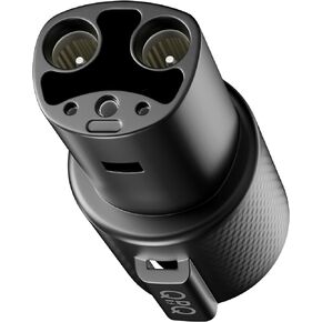 J1772 to Tesla Adapter for Tesla Model 3 Y S X, Max 60 Amp & 240V Portable J1772 to Tesla Charging Adapter for SAE J1772 Charger, [Safety Certified] Level 1 and Level 2 EV Charger Adapter