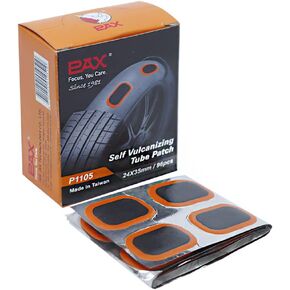 PAX 96 Pcs 24 x 35mm Oval Inner Tube Patches, Puncture Flat Tire Repair Patch for Bicycle, Bike, Scooter, Motorcycle, Automobile, Cars, Truck, BMX, ATVs, River Floating, Inflatable Rubber