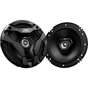 JVC CS-DF620 Car Speakers, 300 Watts of Power Per Pair, 150 Watts Each, 6.5 Inch, Full Range, 2 Way, Sold in Pairs, Black