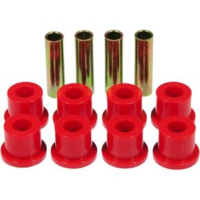 Prothane 6-812 Red Rear 3 Bushing Frame Shackle Bushing Kit