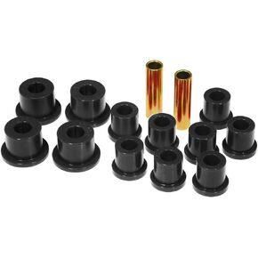 Prothane 18-1002-BL Black Rear Spring Eye and Shackle Bushing Kit