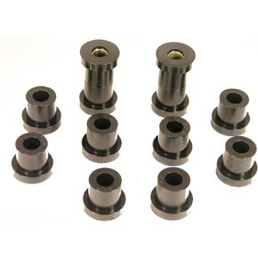 Prothane 7-1023-BL Black Rear Spring Eye and Shackle Bushing Kit