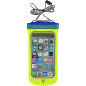 Seattle Sports E-Merse NeoX - iPhone X and Smaller Smartphone Waterproof Submersible Pouch Dry Bag Case, Blue Steel